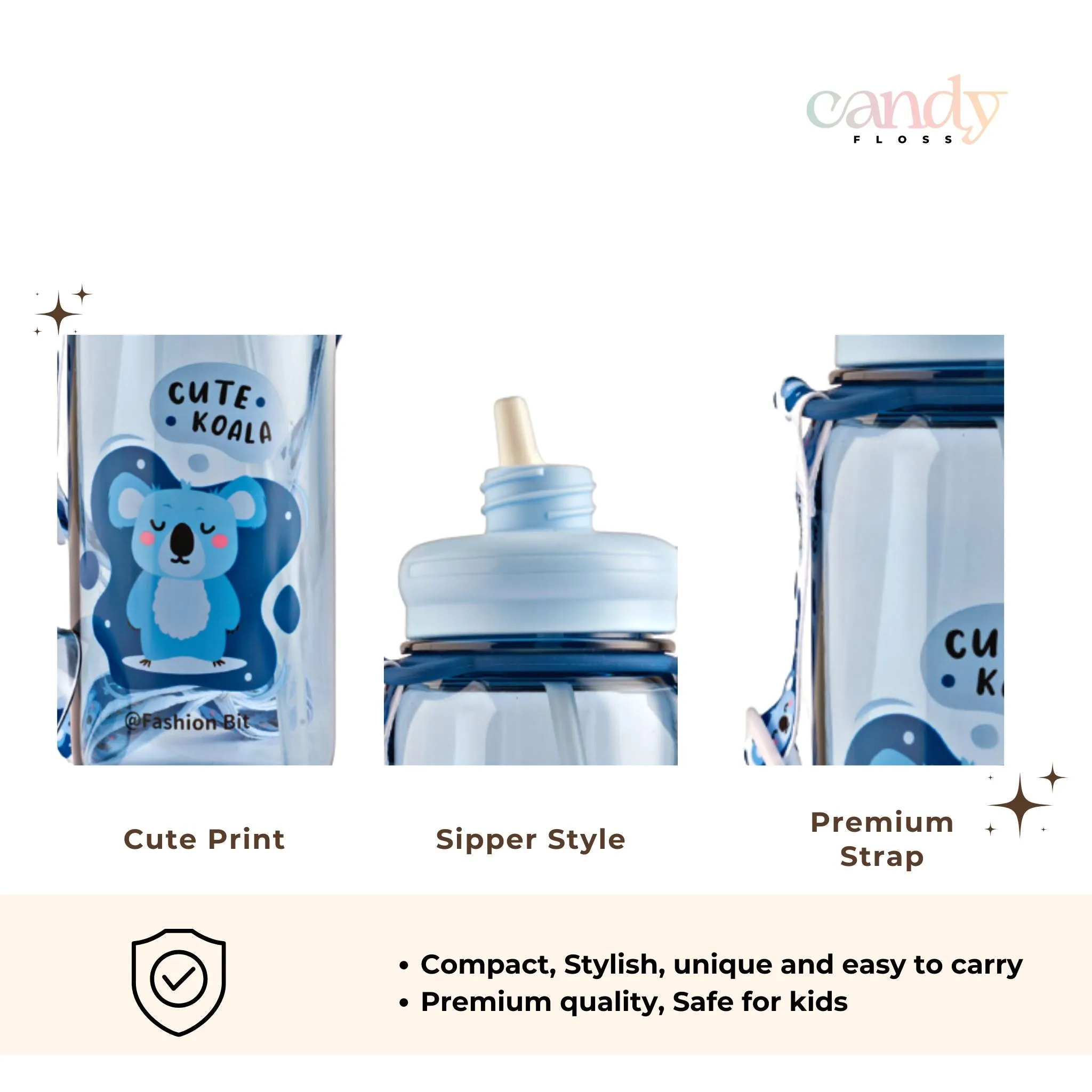 Cute Sipper Water Bottle