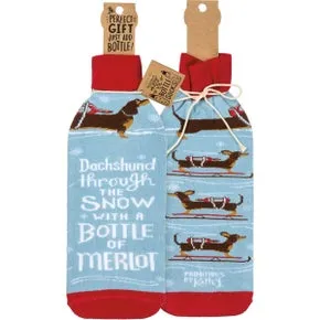 Dachshund Bottle Cover