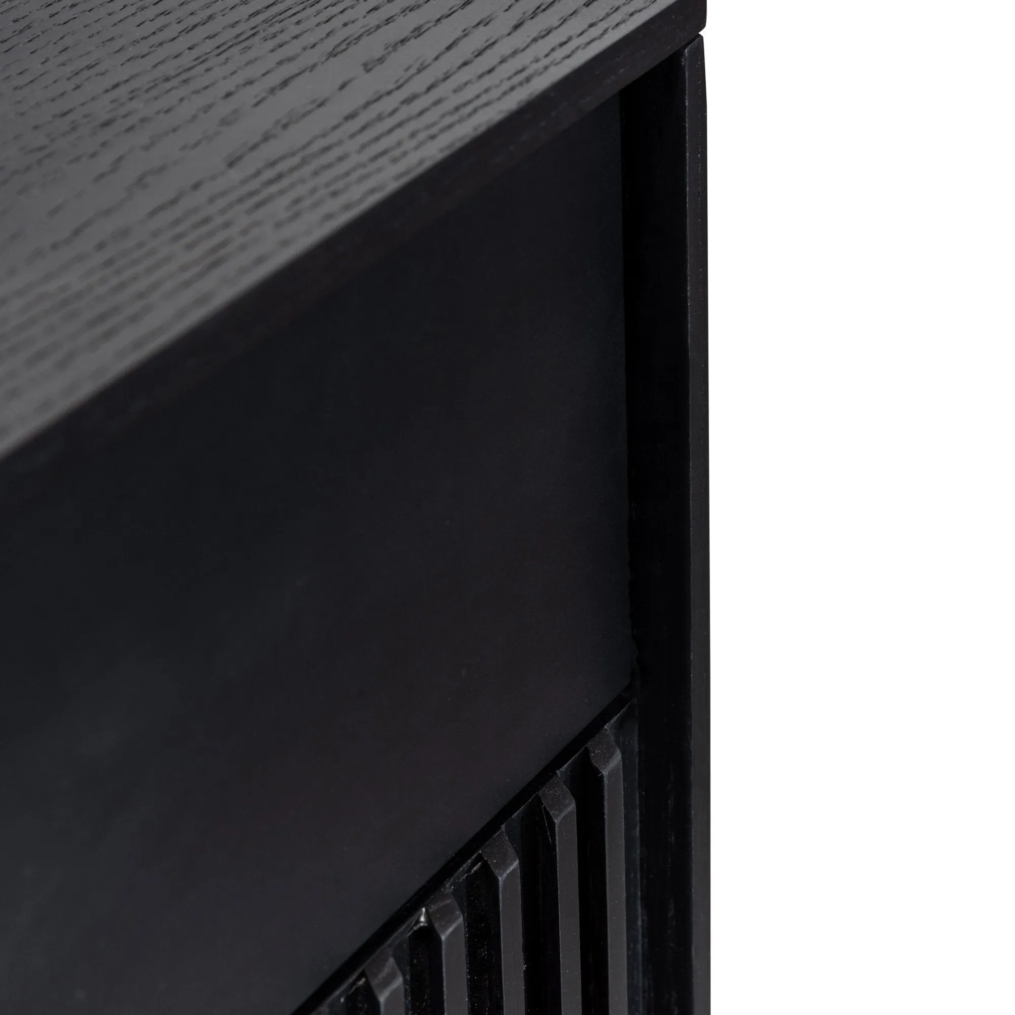 Dahlia 110cm Wooden Sideboard Unit - Black Oak