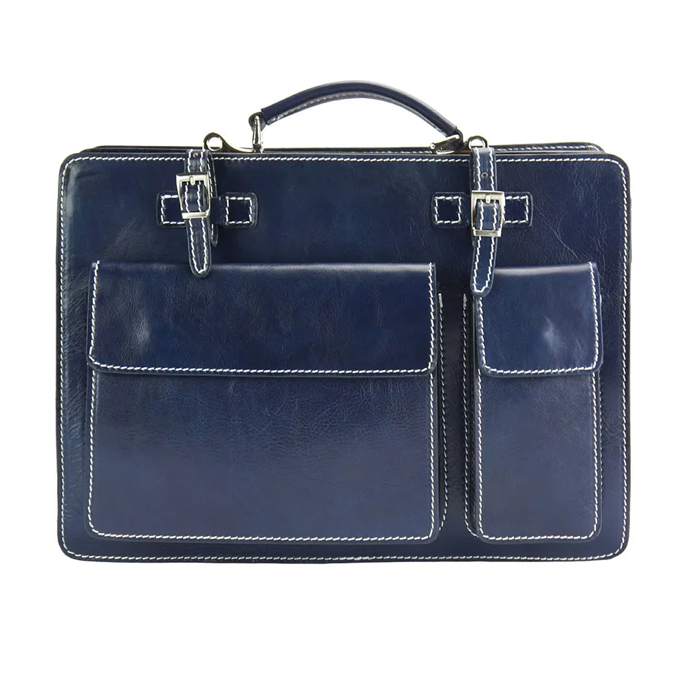Daniele leather briecase