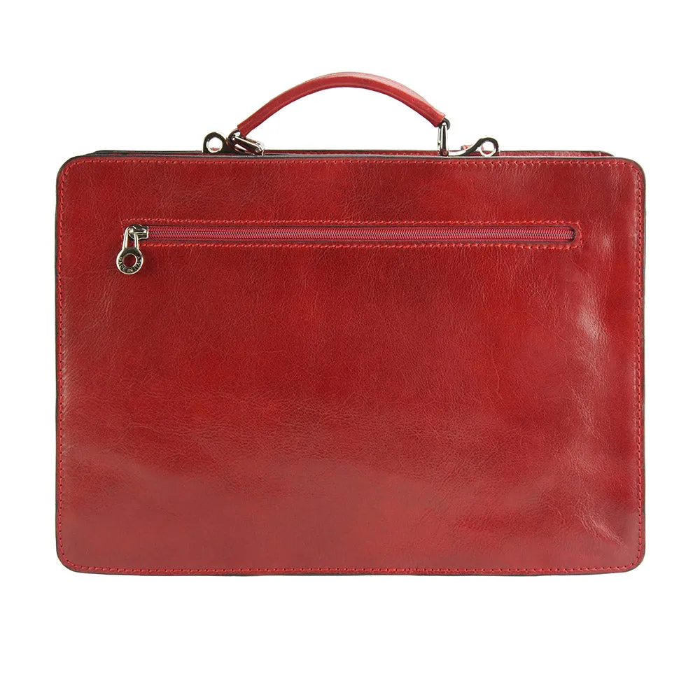 Daniele leather briecase