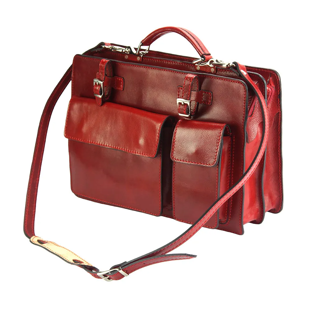 Daniele leather briecase