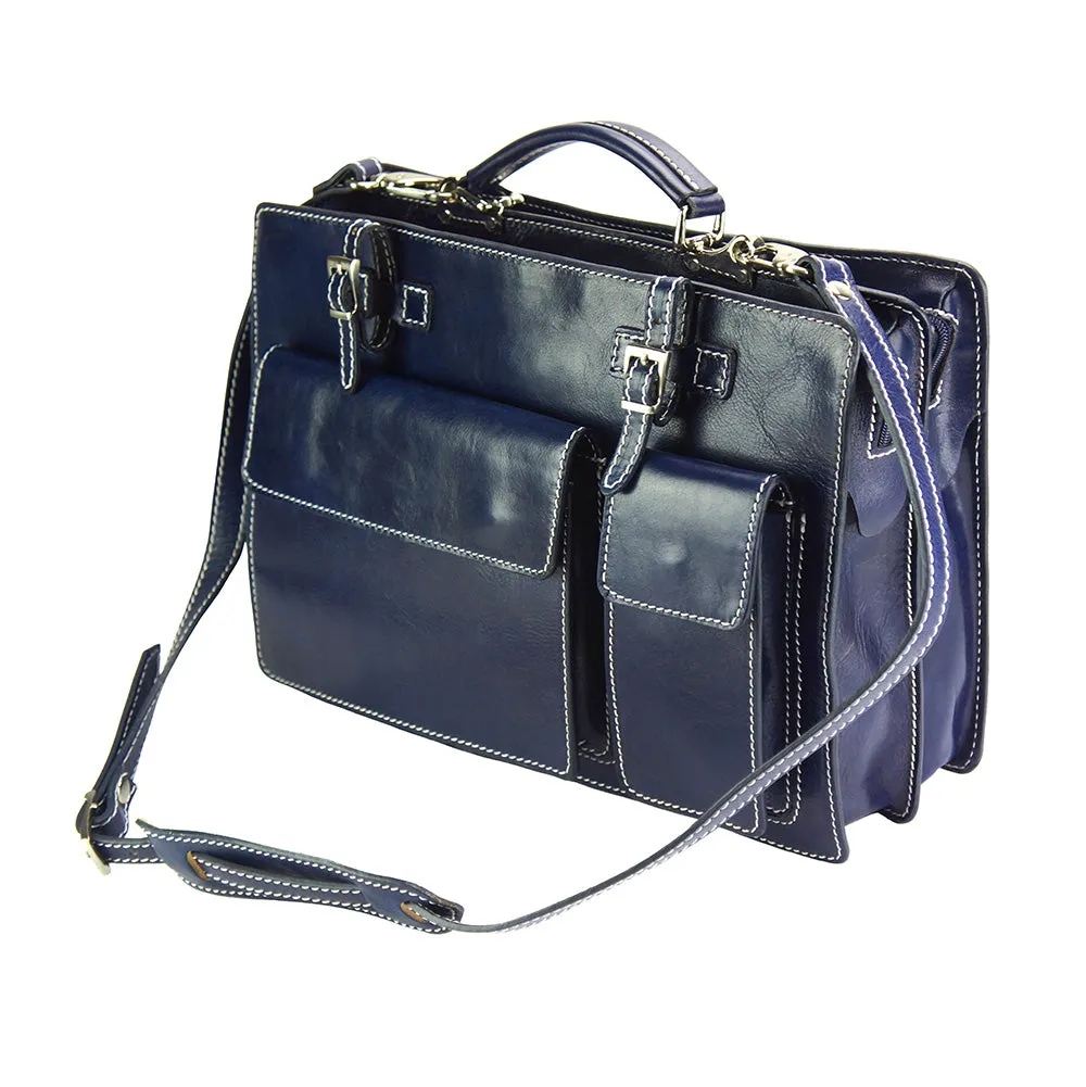 Daniele leather briecase