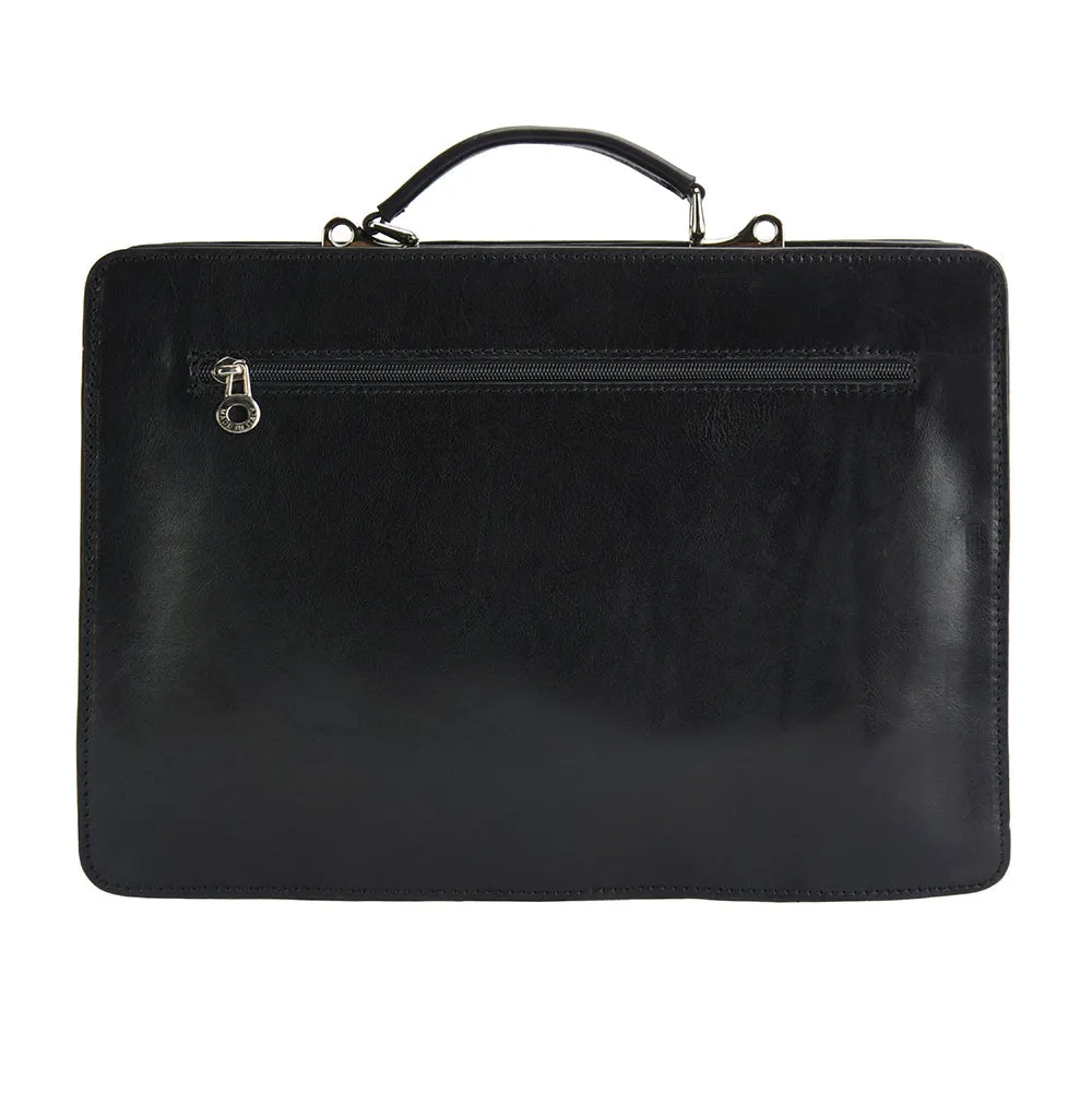Daniele leather briecase