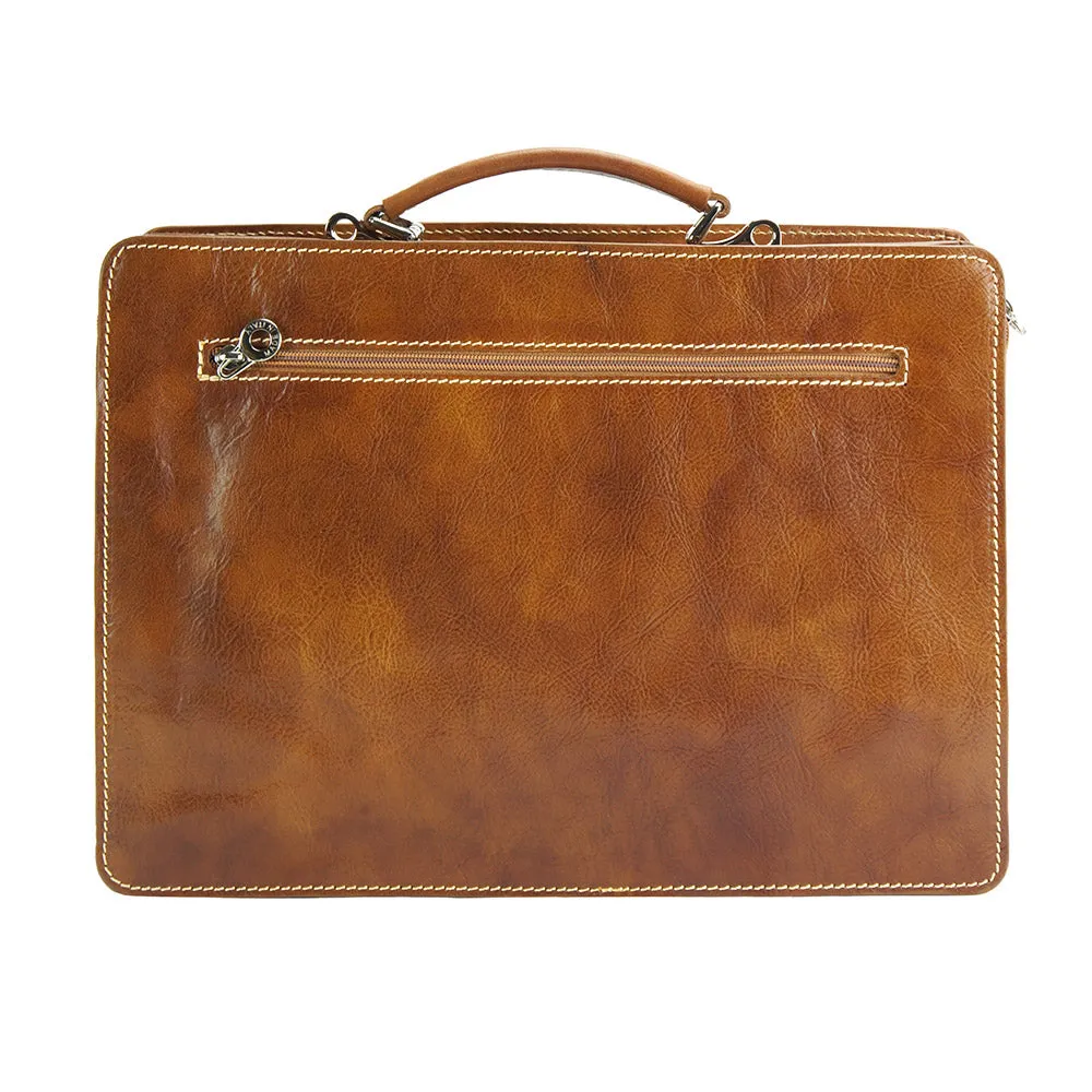 Daniele leather briecase
