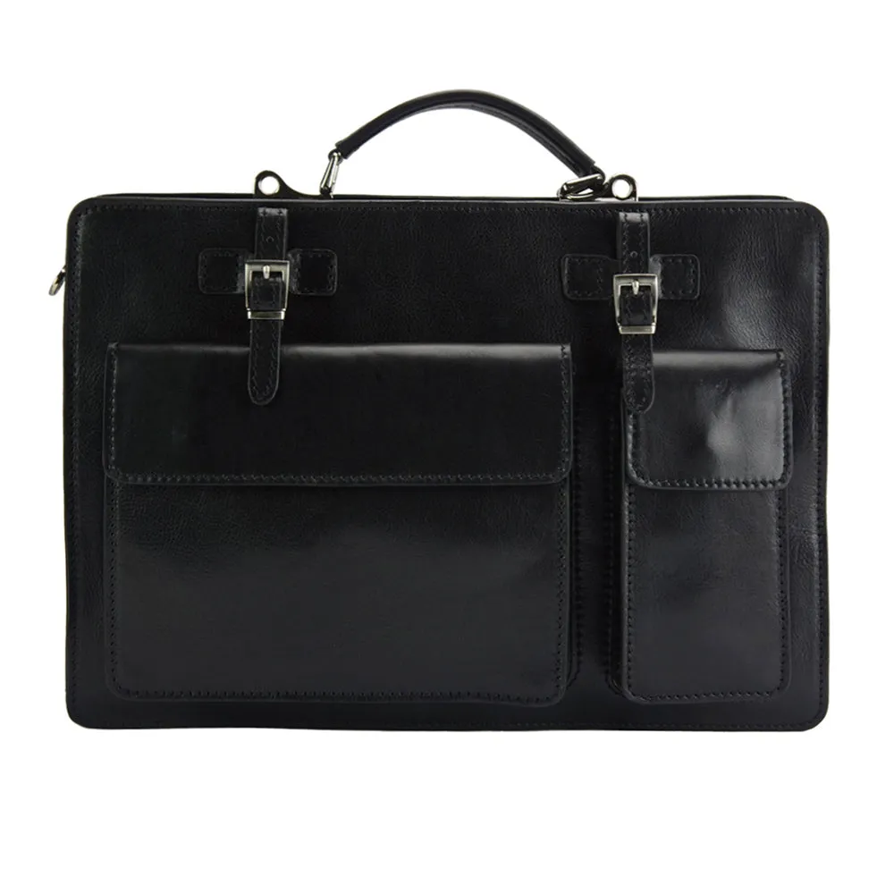 Daniele leather briecase