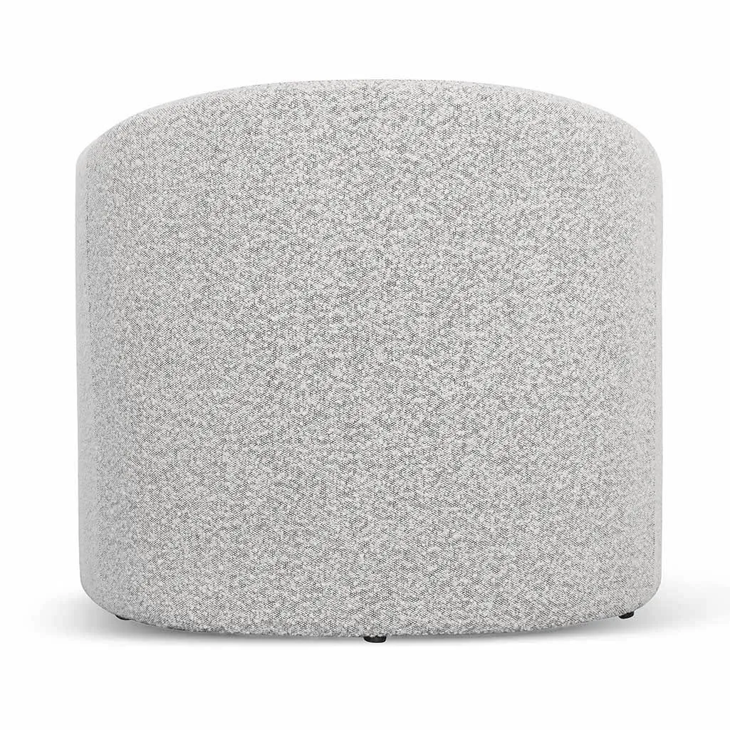Daren Armchair - Charcoal White Boucle
