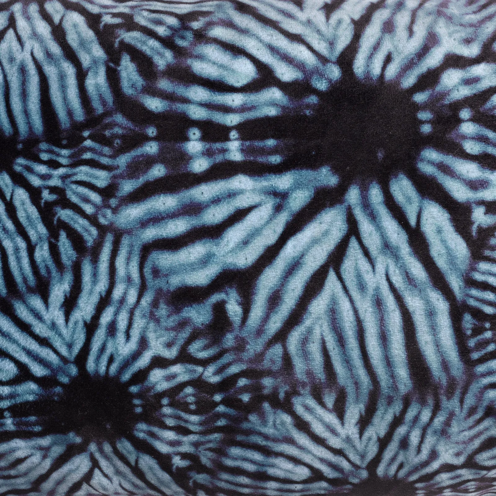 Dark Indigo Itajime Long Cushion