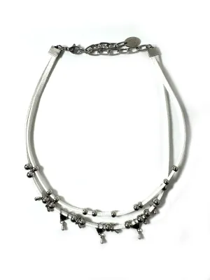 [DAZZLING CLUB] Seasonless NATIVE SUEDE NECKLACE(3 color)