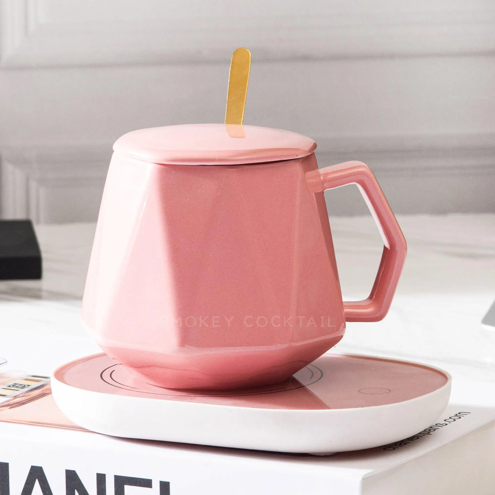 Dazzling Coffee Mug With Warmer