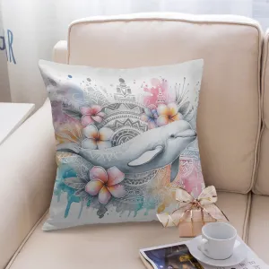 Dazzling Dolphin Undersea 18" Pillow Cover