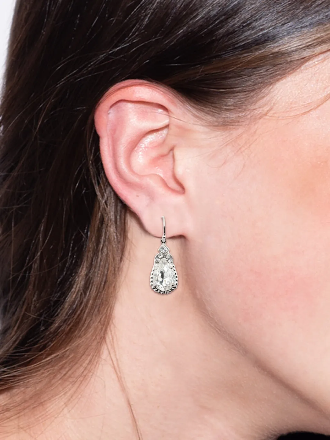 Decorative Deco Dangle Earrings - EDP22RHCRY