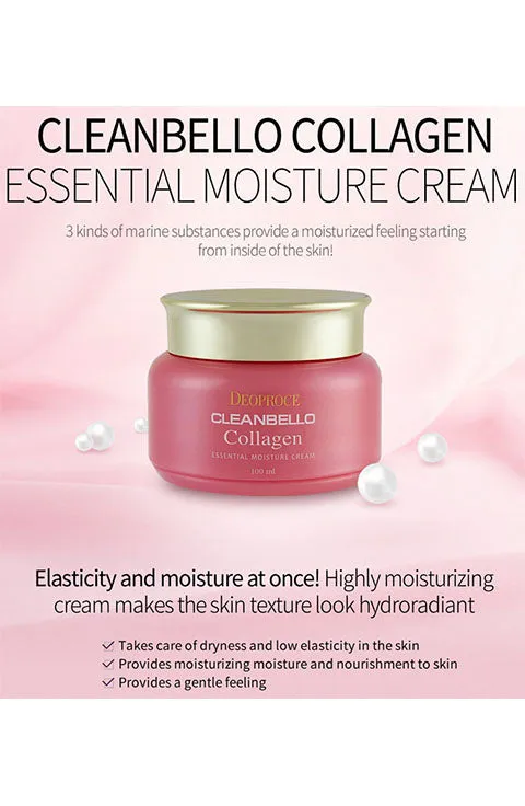 [DEOPROCE] Cleanbello Collagen Essential Cream (100Ml/3.38fl.oz)