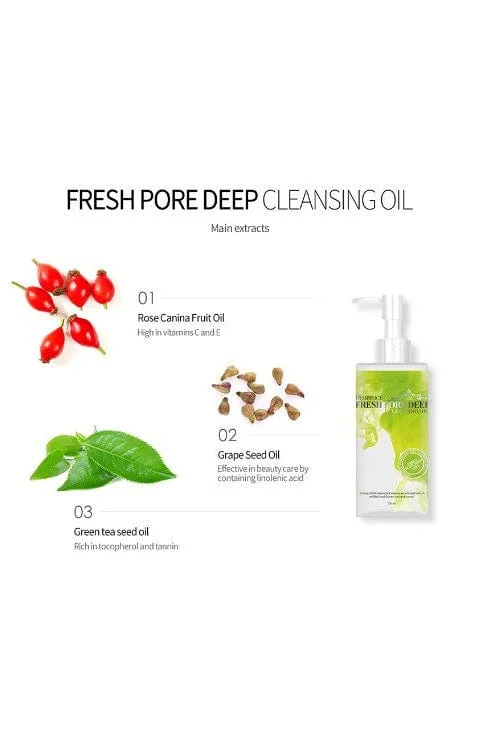 [DEOPROCE] Cleansing Oil -Fresh Pore Deep (200Ml/7.45fl.oz)