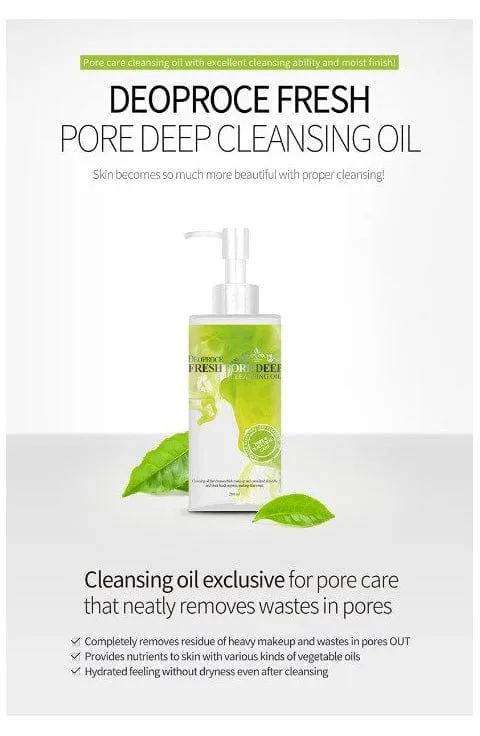 [DEOPROCE] Cleansing Oil -Fresh Pore Deep (200Ml/7.45fl.oz)