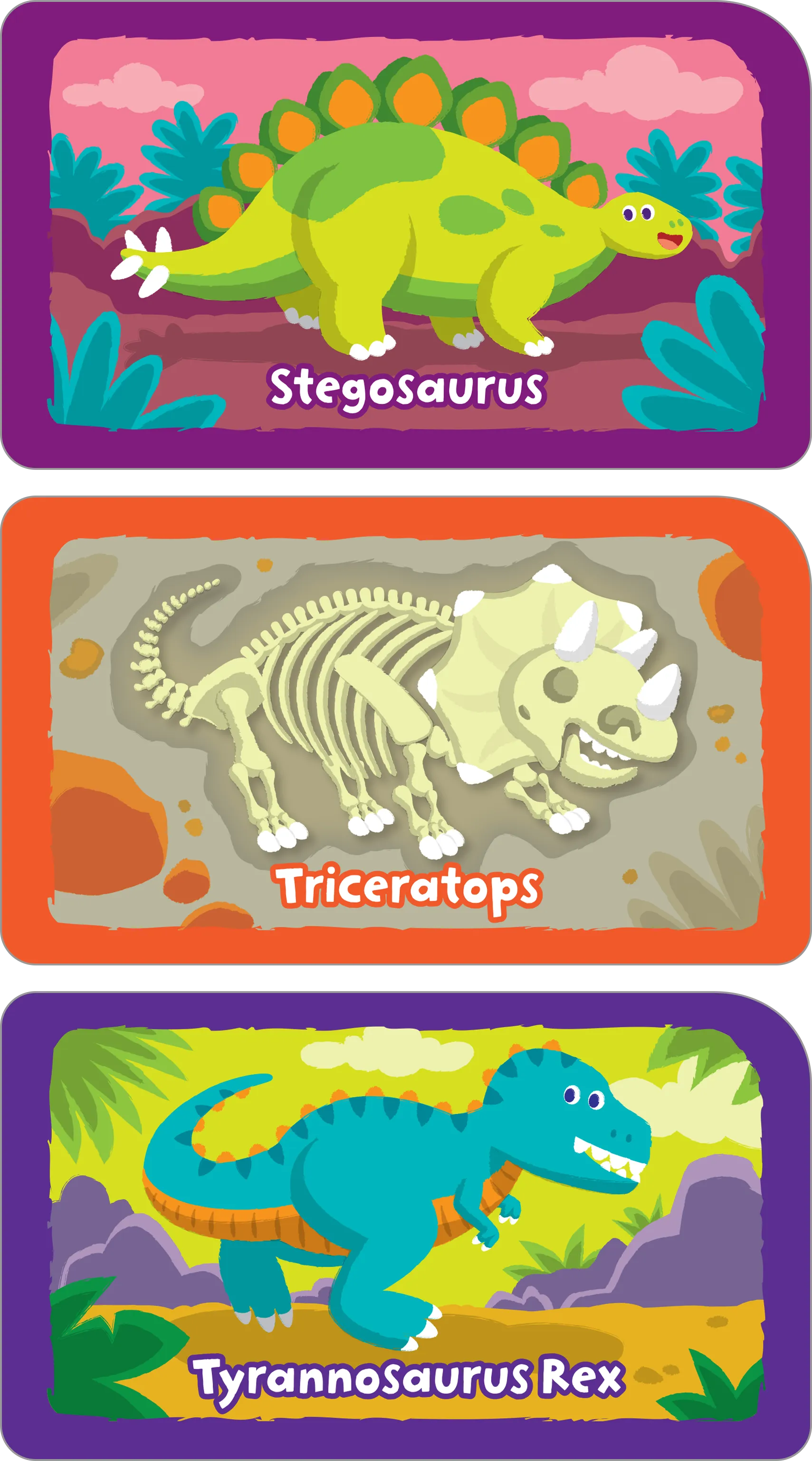 Dino Dig Card Game