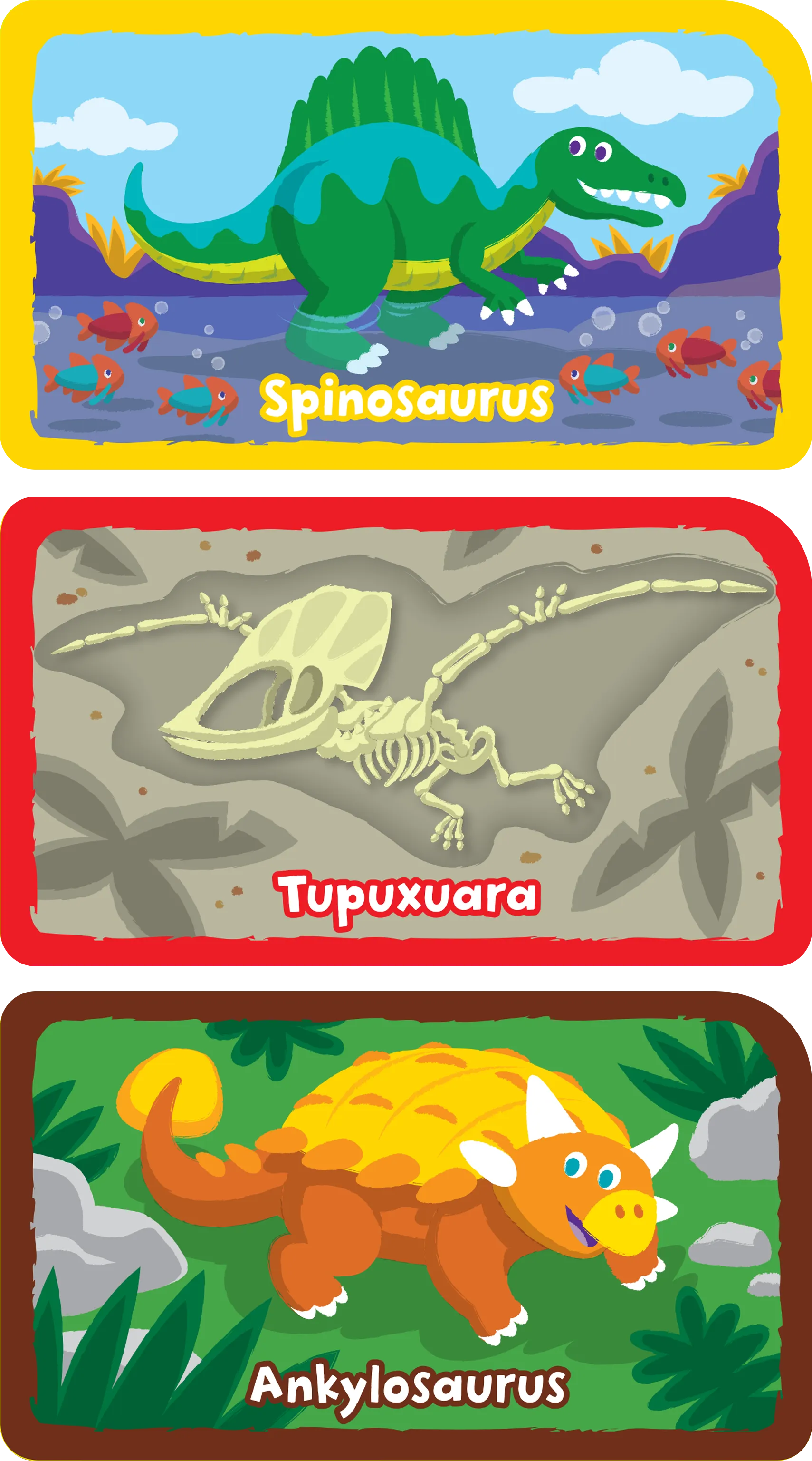Dino Dig Card Game