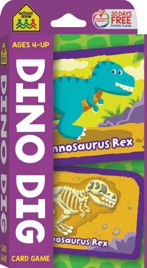 Dino Dig Card Game