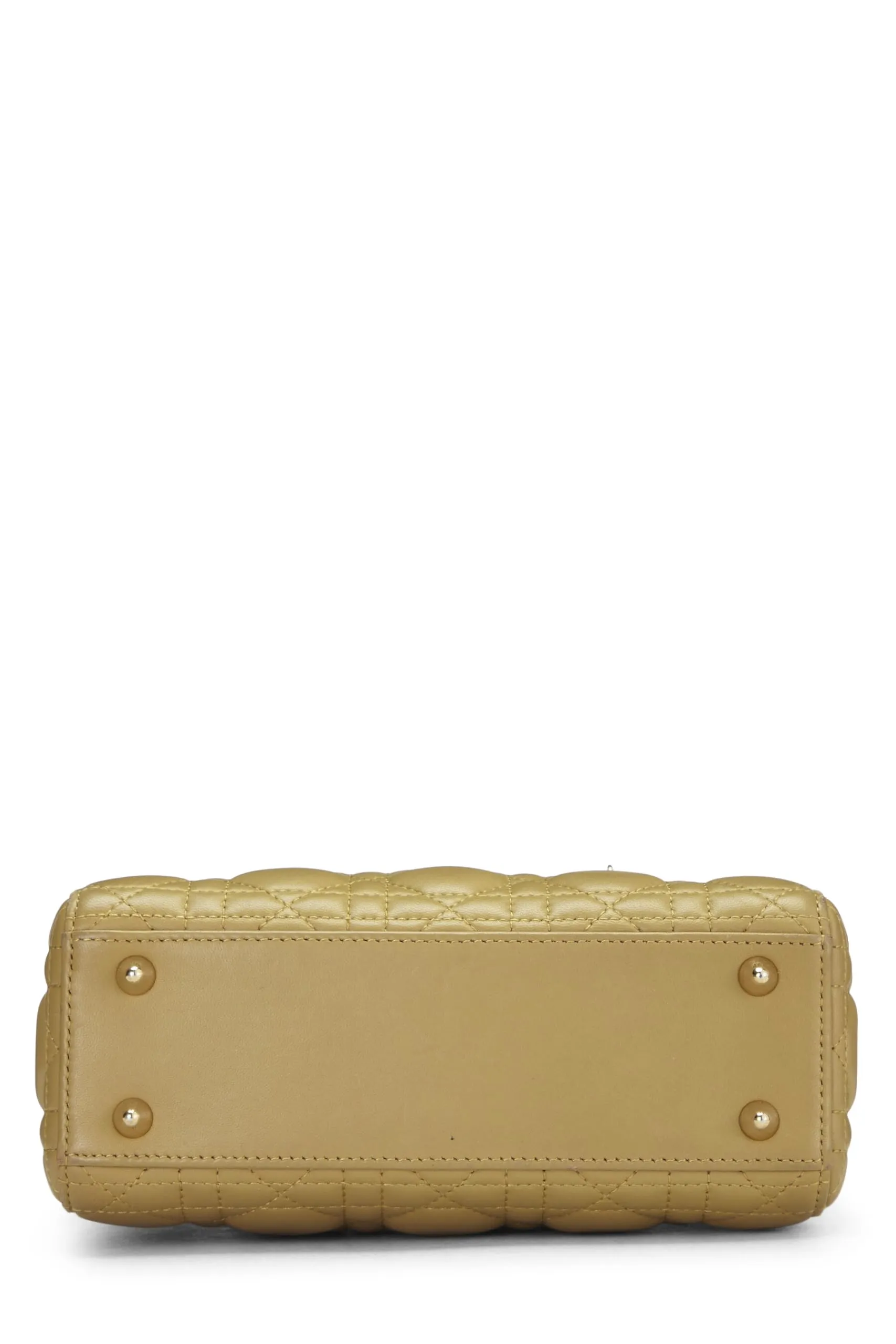 Dior,  Green Cannage Lambskin My ABCDior Lady Dior Small, Green