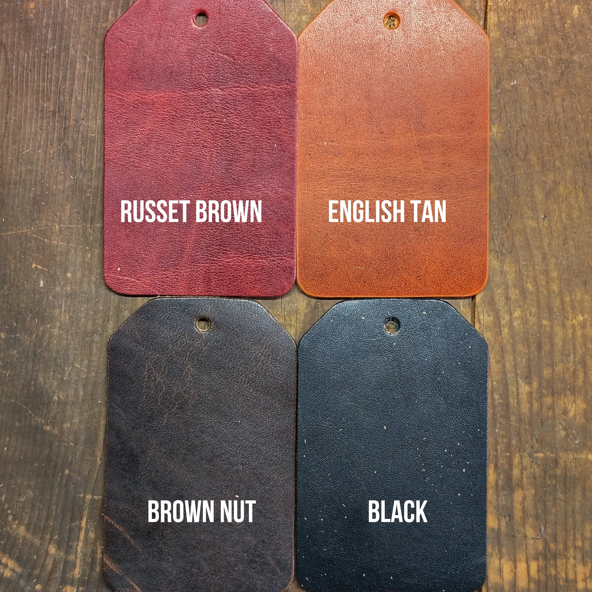 Do Not Pet - Personalized Horween Leather Luggage Tag