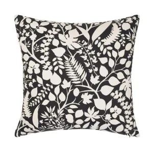 Double-sided pillow DAME NATURE PRINTEMPS cotton satin