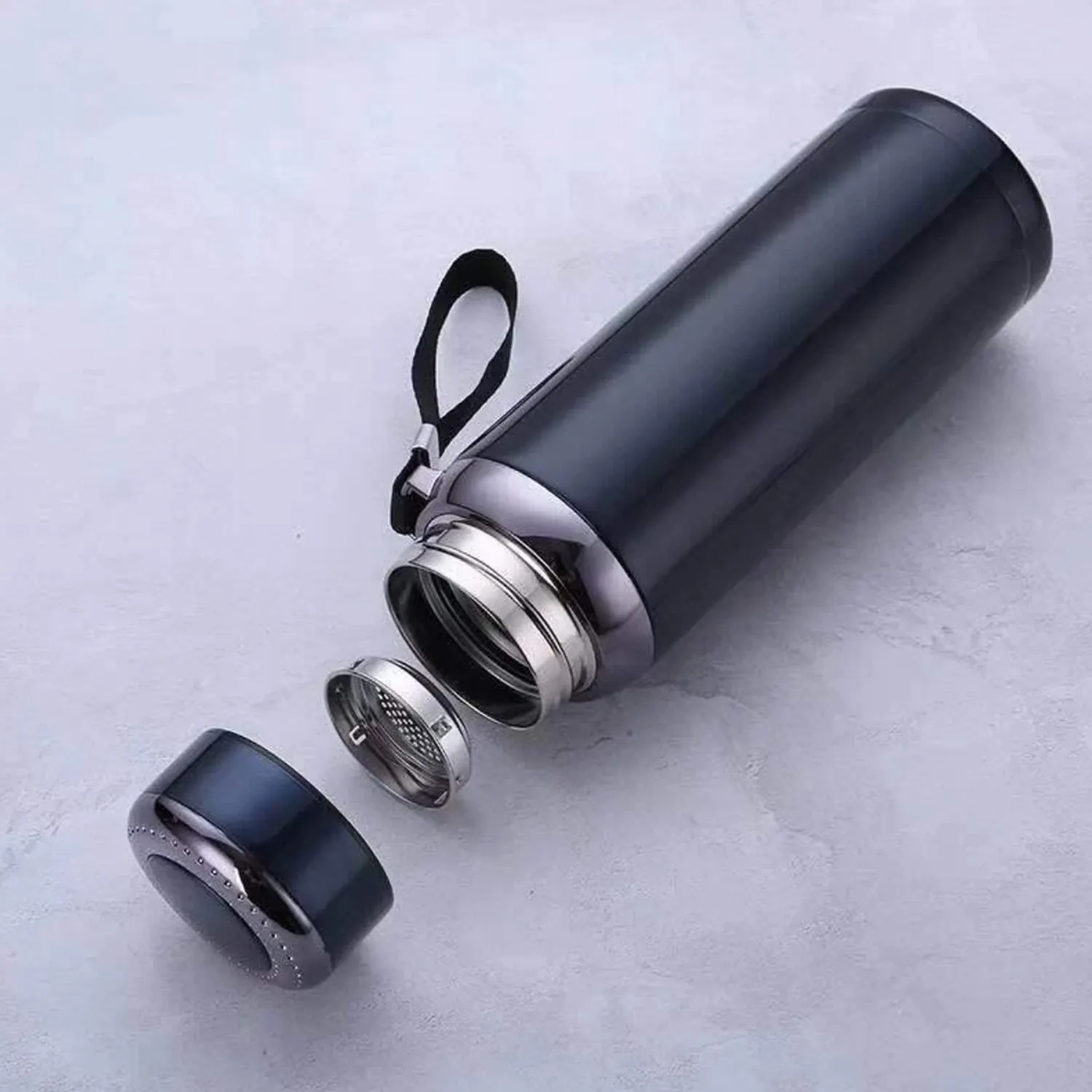 Double Walled Vacuum Flask Stainless Steel Water Bottle (1000 ML)