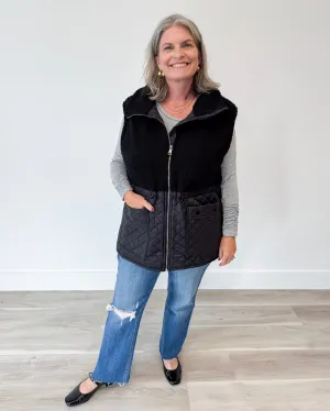 Ease My Mind Vest Curvy