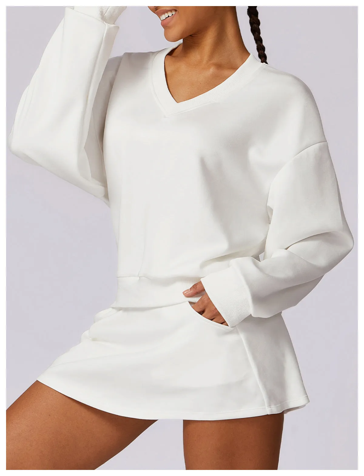 EaseFlow Knit Sport Pullover