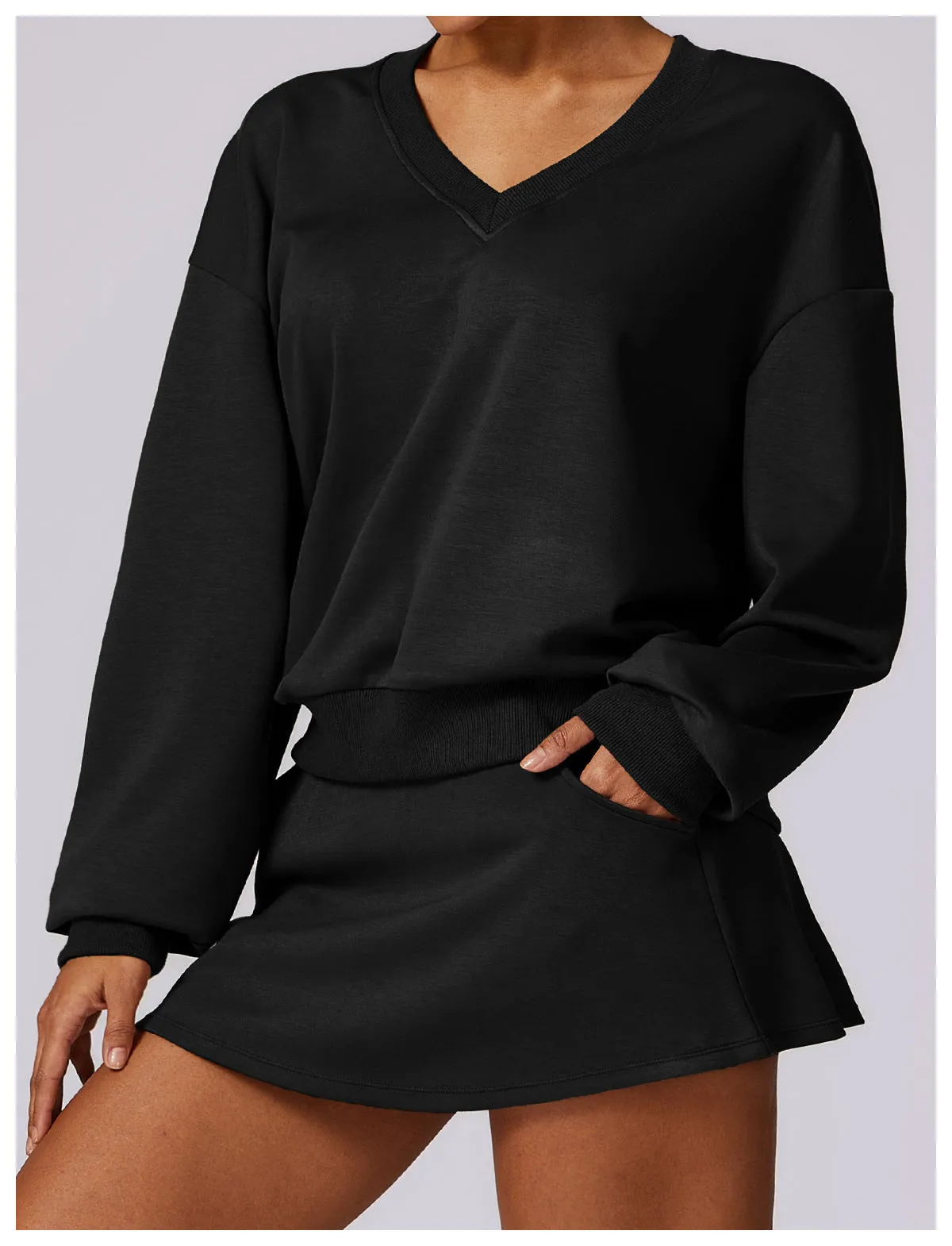 EaseFlow Knit Sport Pullover