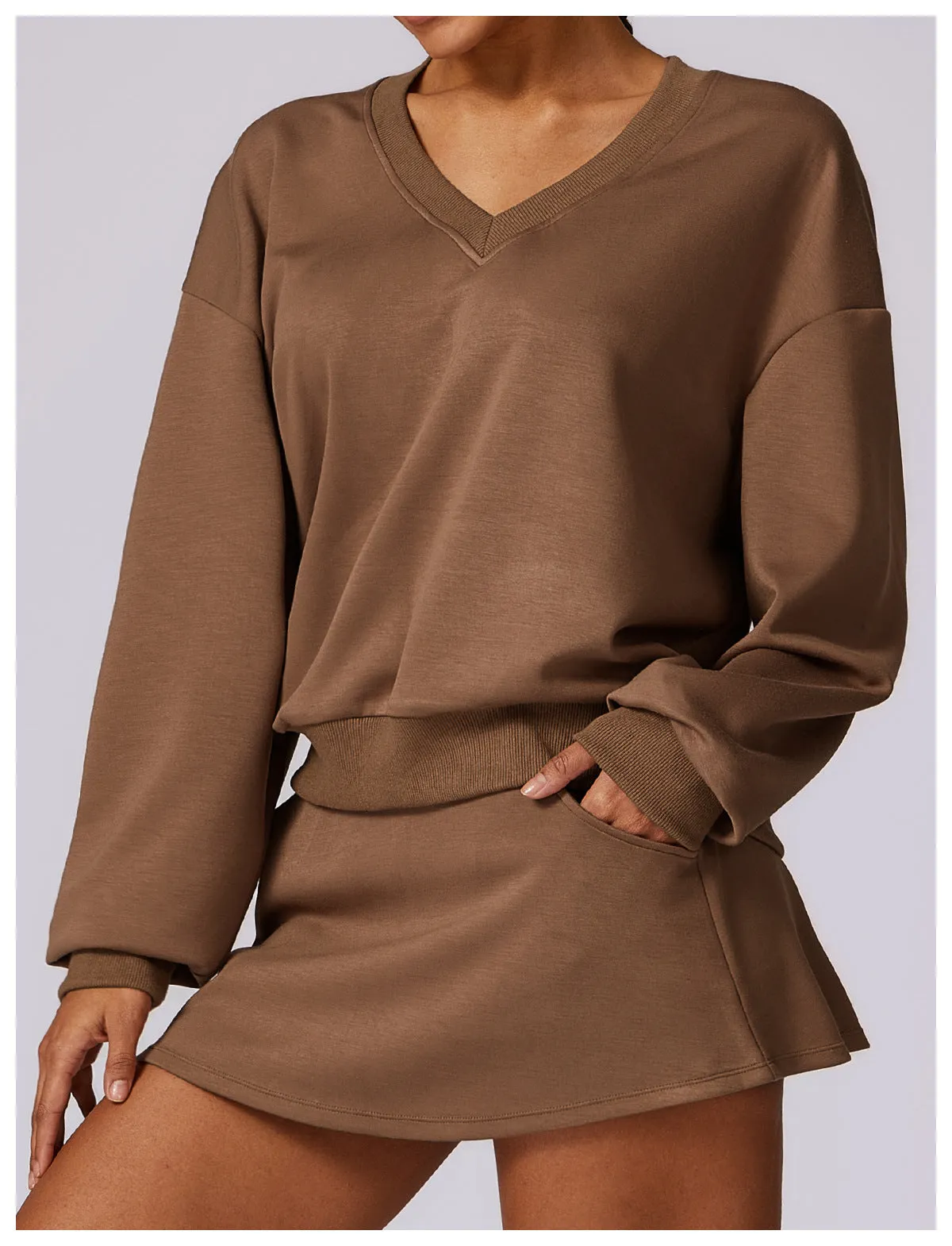 EaseFlow Knit Sport Pullover