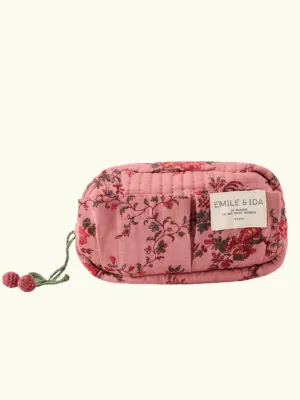 Emilie Cosmetic Pouch - Dusty Pink