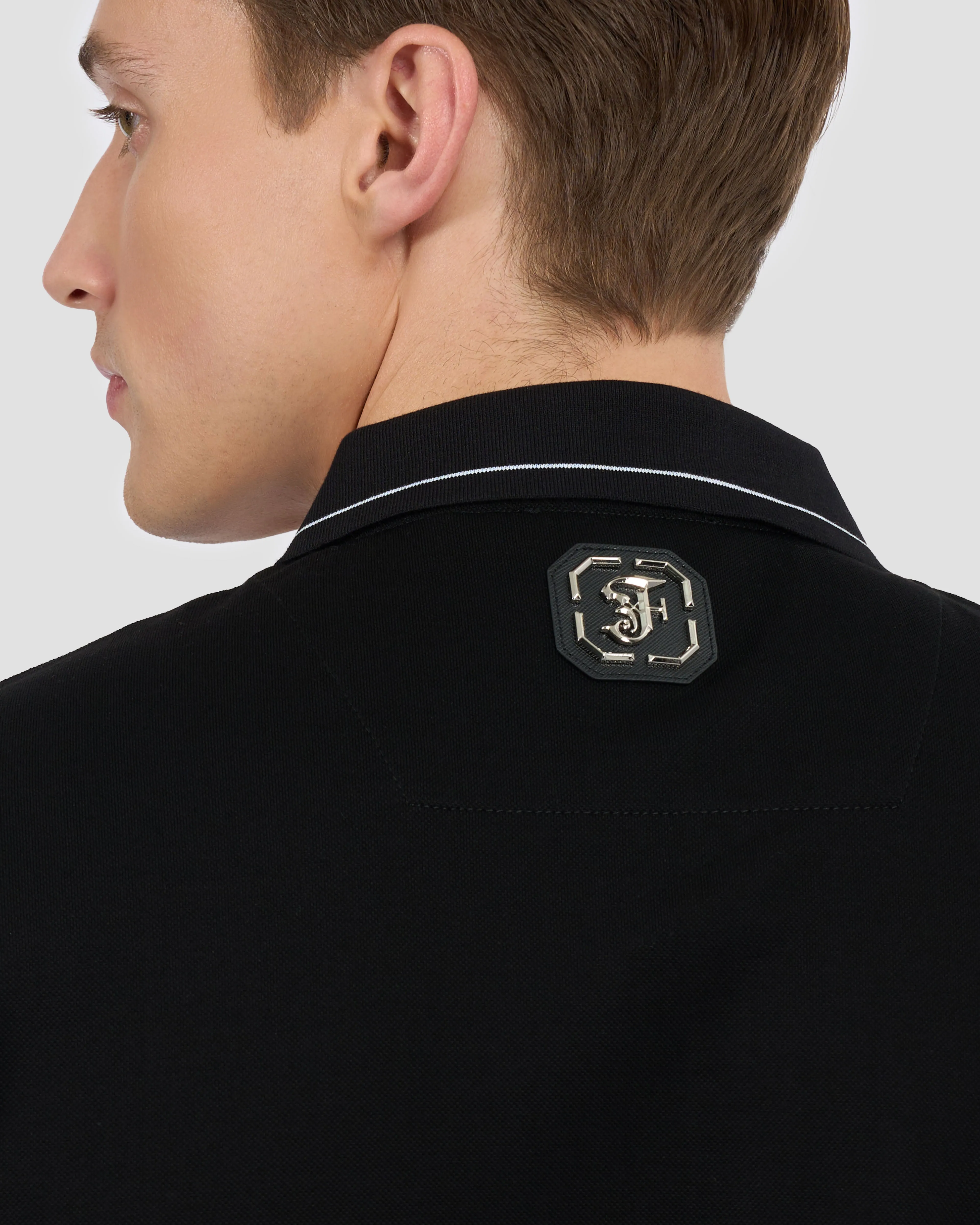 Ferré Print Polo Shirt