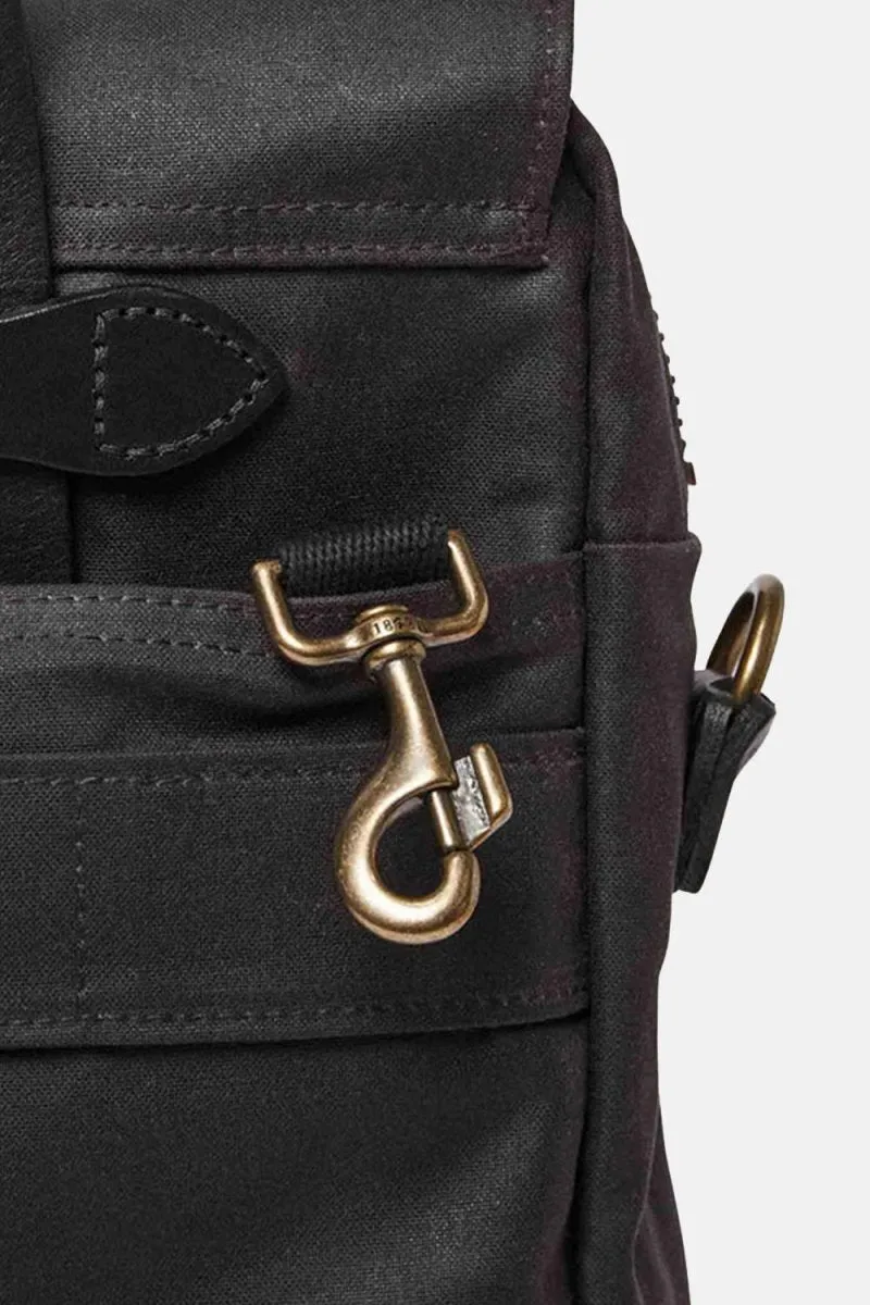 Filson 24-Hour Hour Tin Cloth Briefcase (Cinder Black)