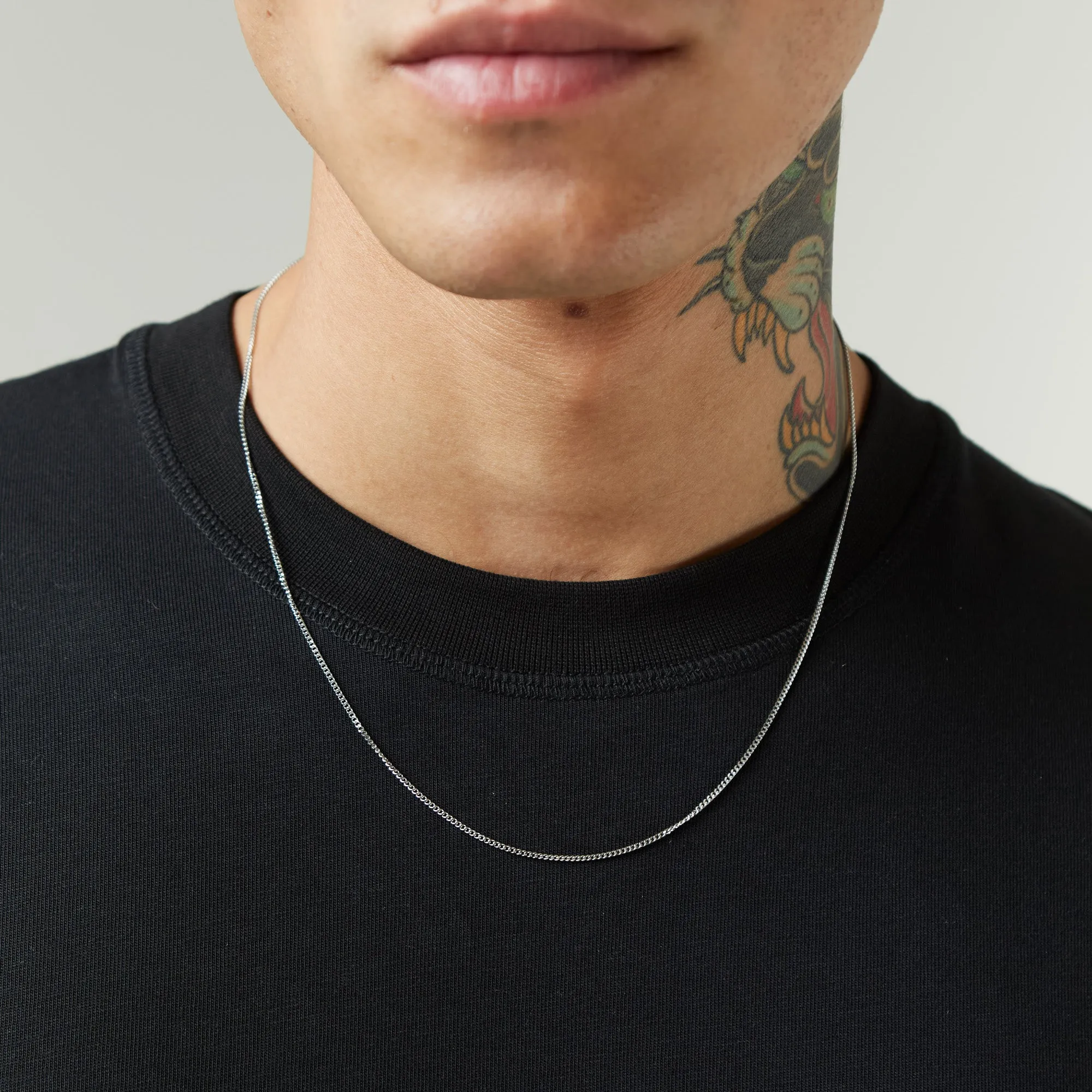 Fine Cuban Chain | Silver