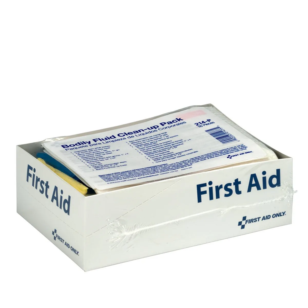 First Aid Only Bloodborne Pathogen Spill Clean Up Kit, Single Use
