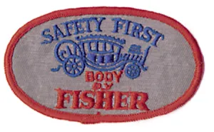 FISHER OVAL PATCH (K9)