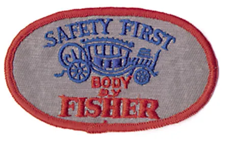 FISHER OVAL PATCH (K9)