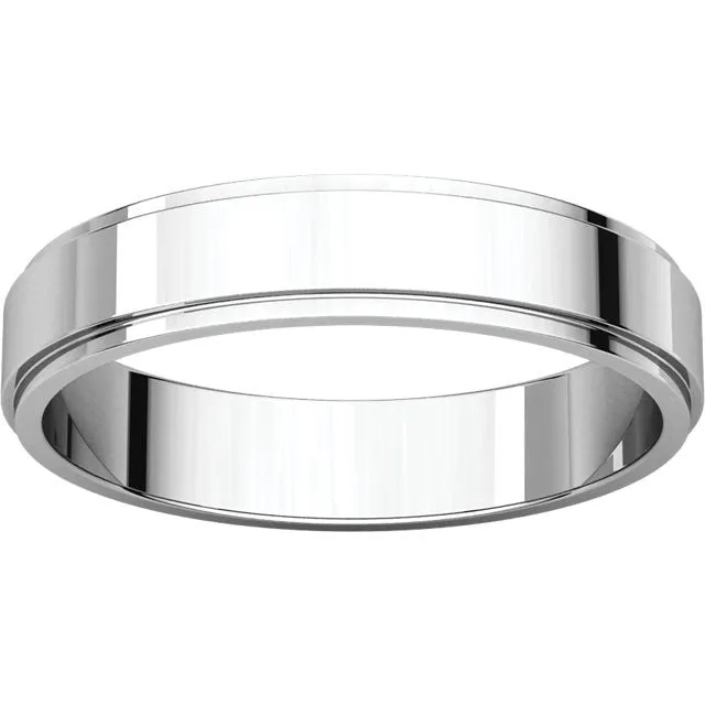 Flat Edge Wedding Bands (FE)