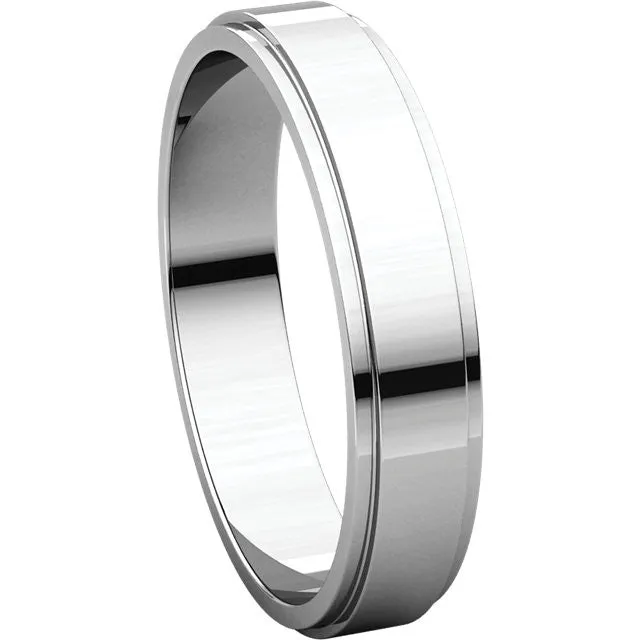 Flat Edge Wedding Bands (FE)