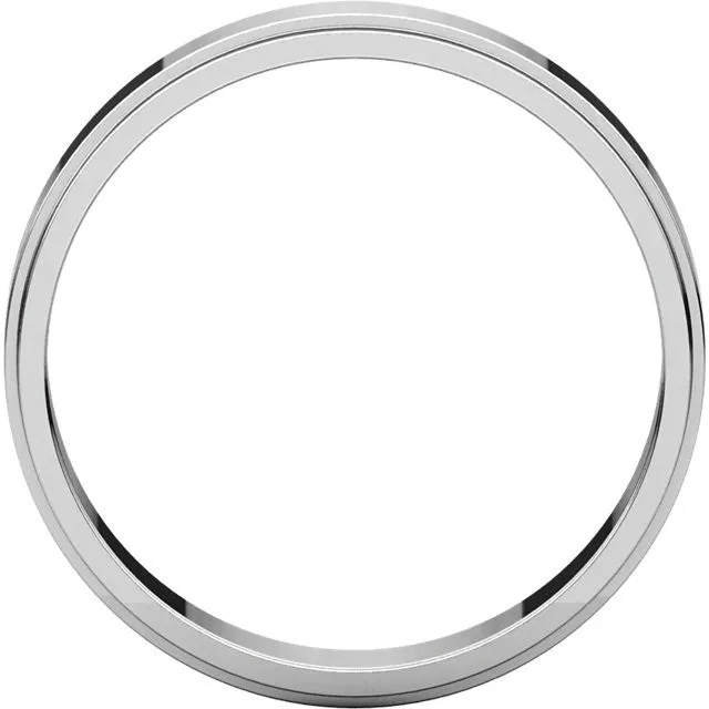 Flat Edge Wedding Bands (FE)