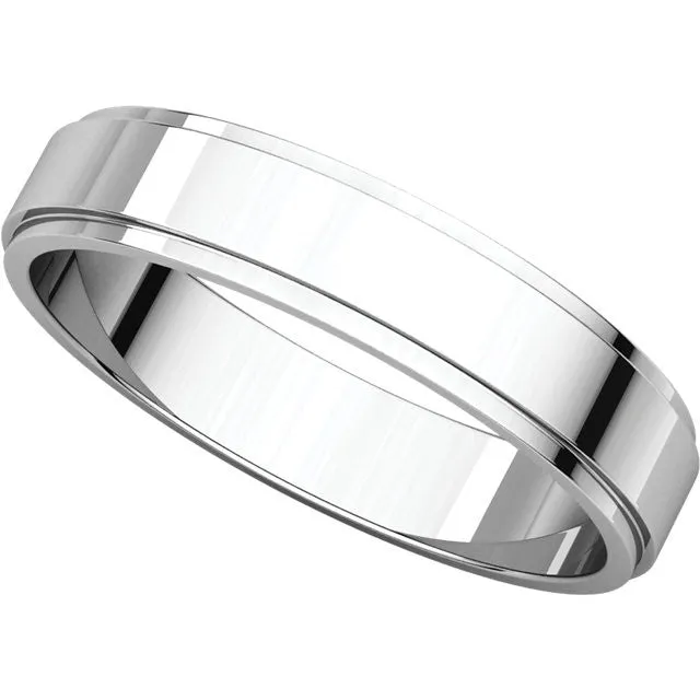 Flat Edge Wedding Bands (FE)