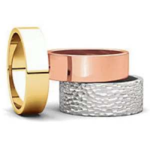 Flat Wedding Band (F)