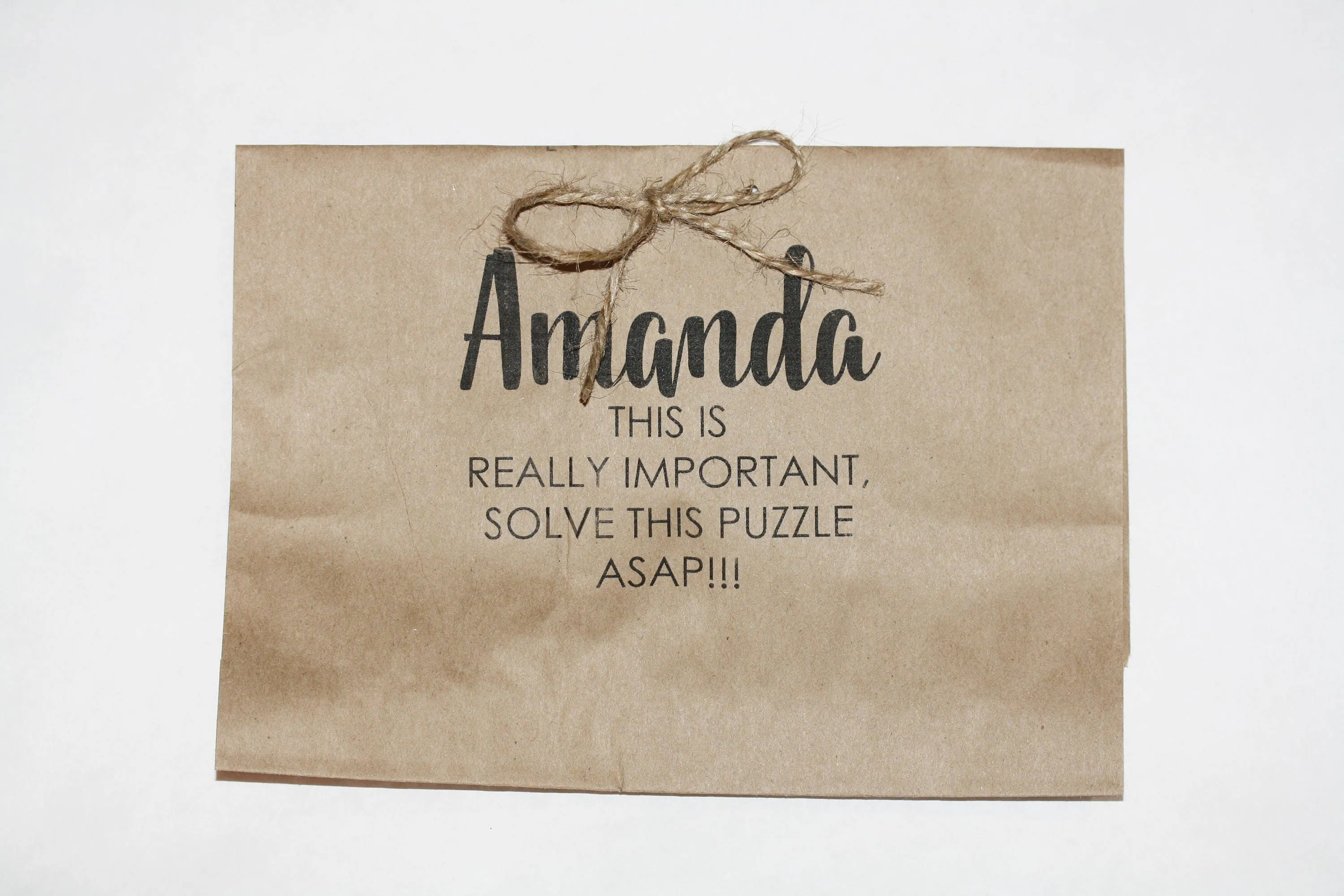 Floral Bridesmaid Proposal Gift Puzzle