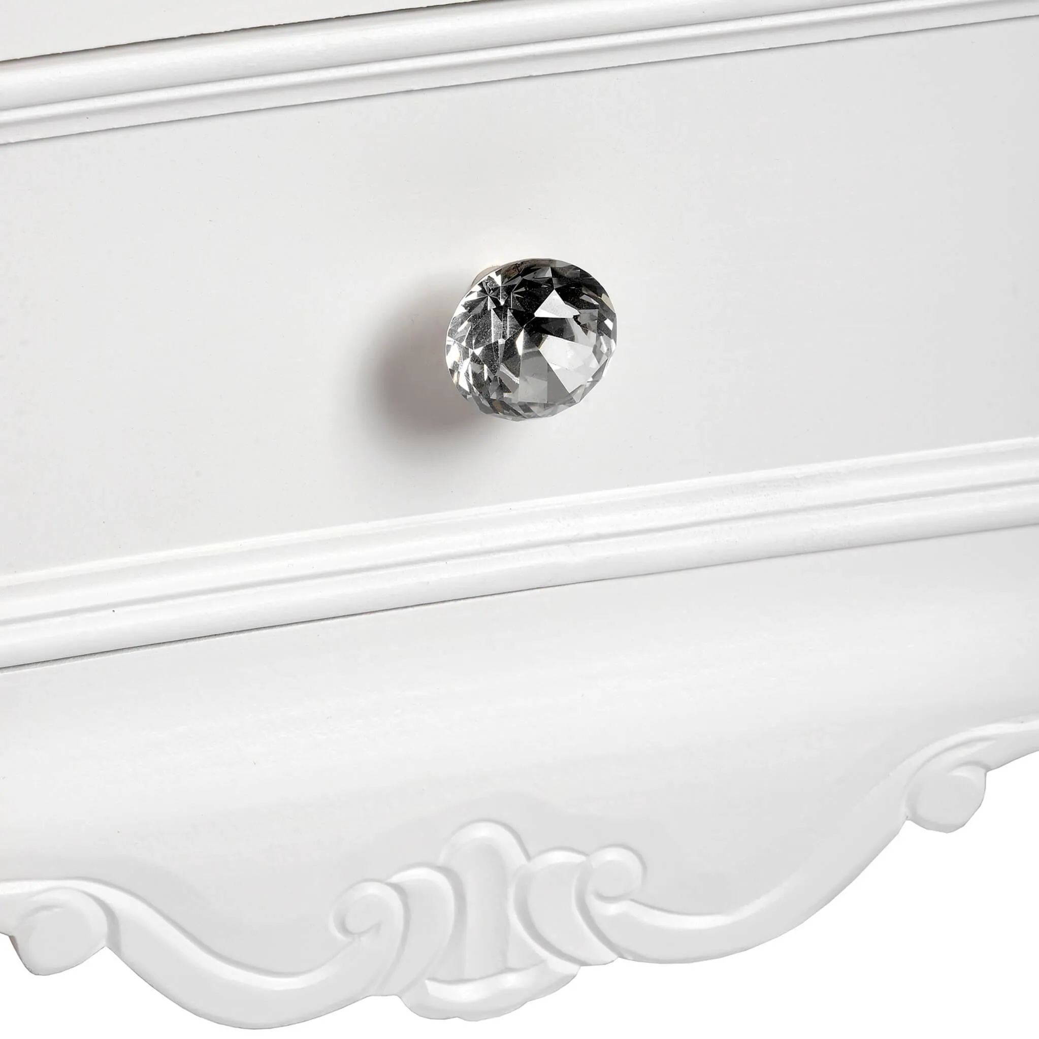 Florence Two Drawer Side Table