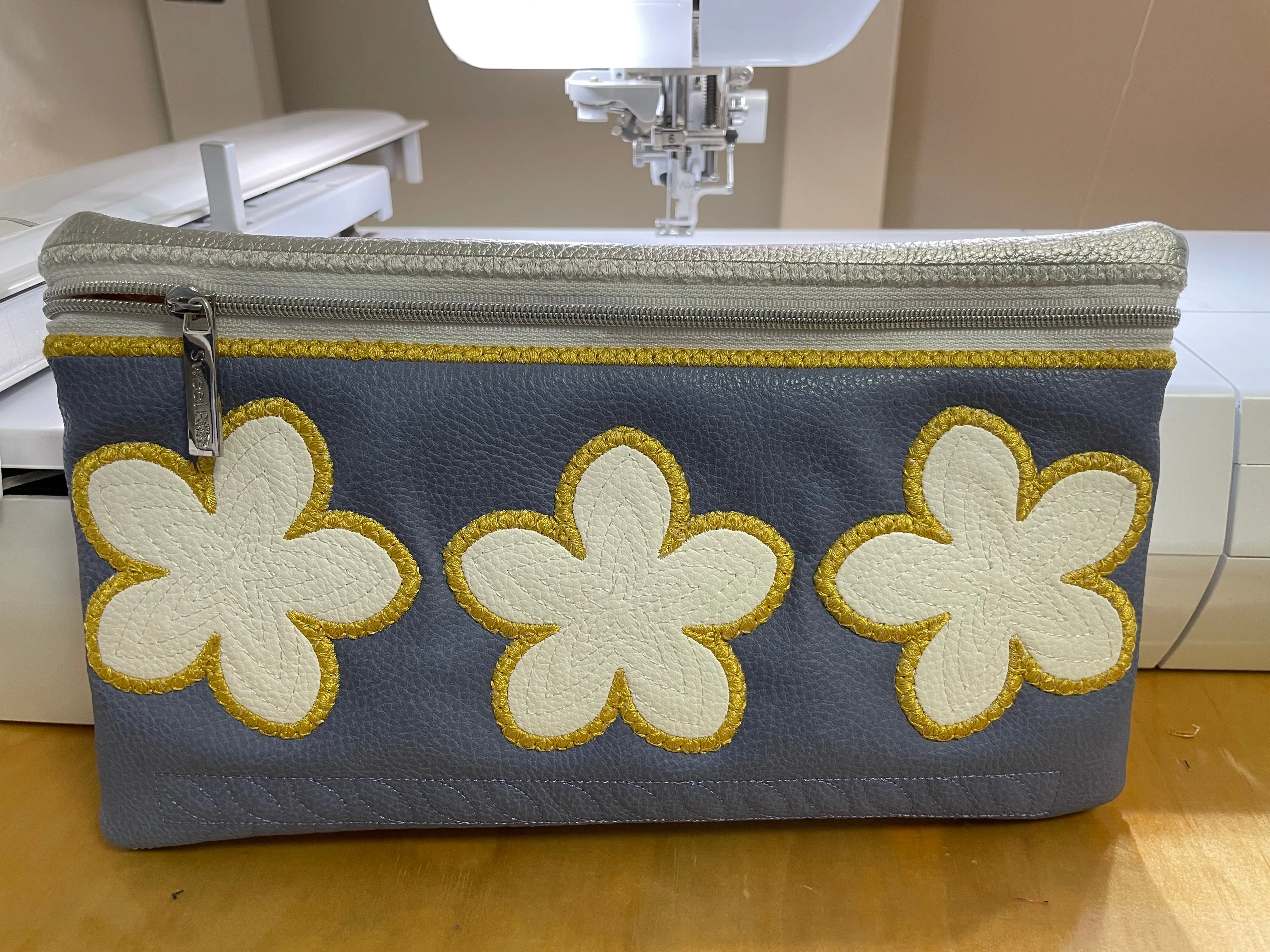 Flower Cosmetic Bag