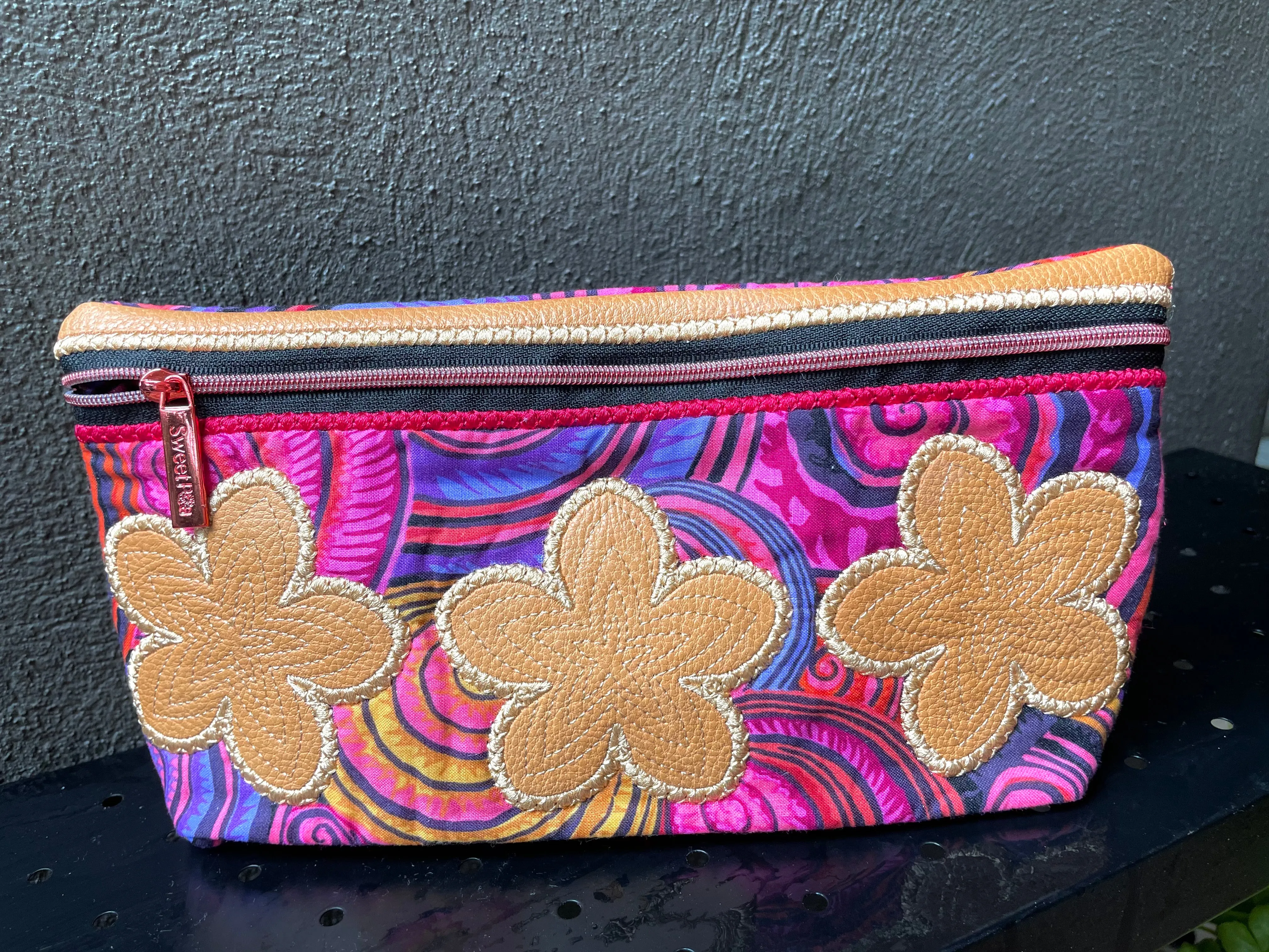 Flower Cosmetic Bag