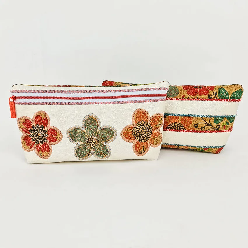 Flower Cosmetic Bag