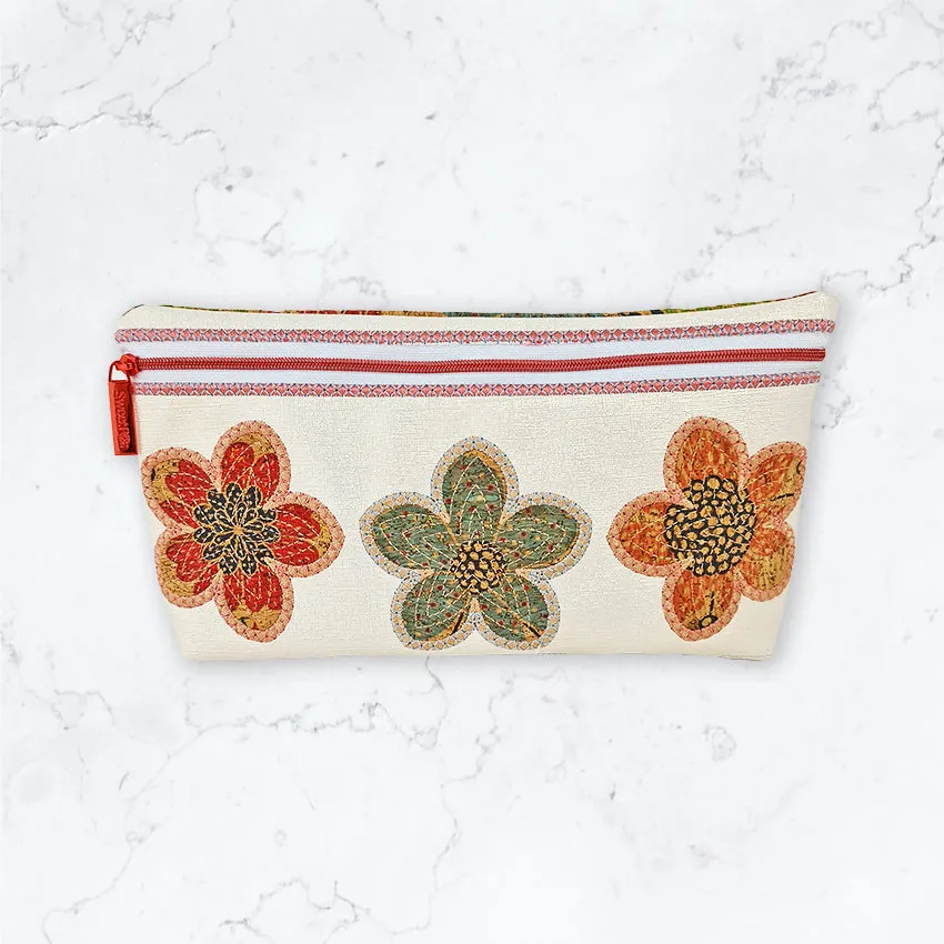 Flower Cosmetic Bag