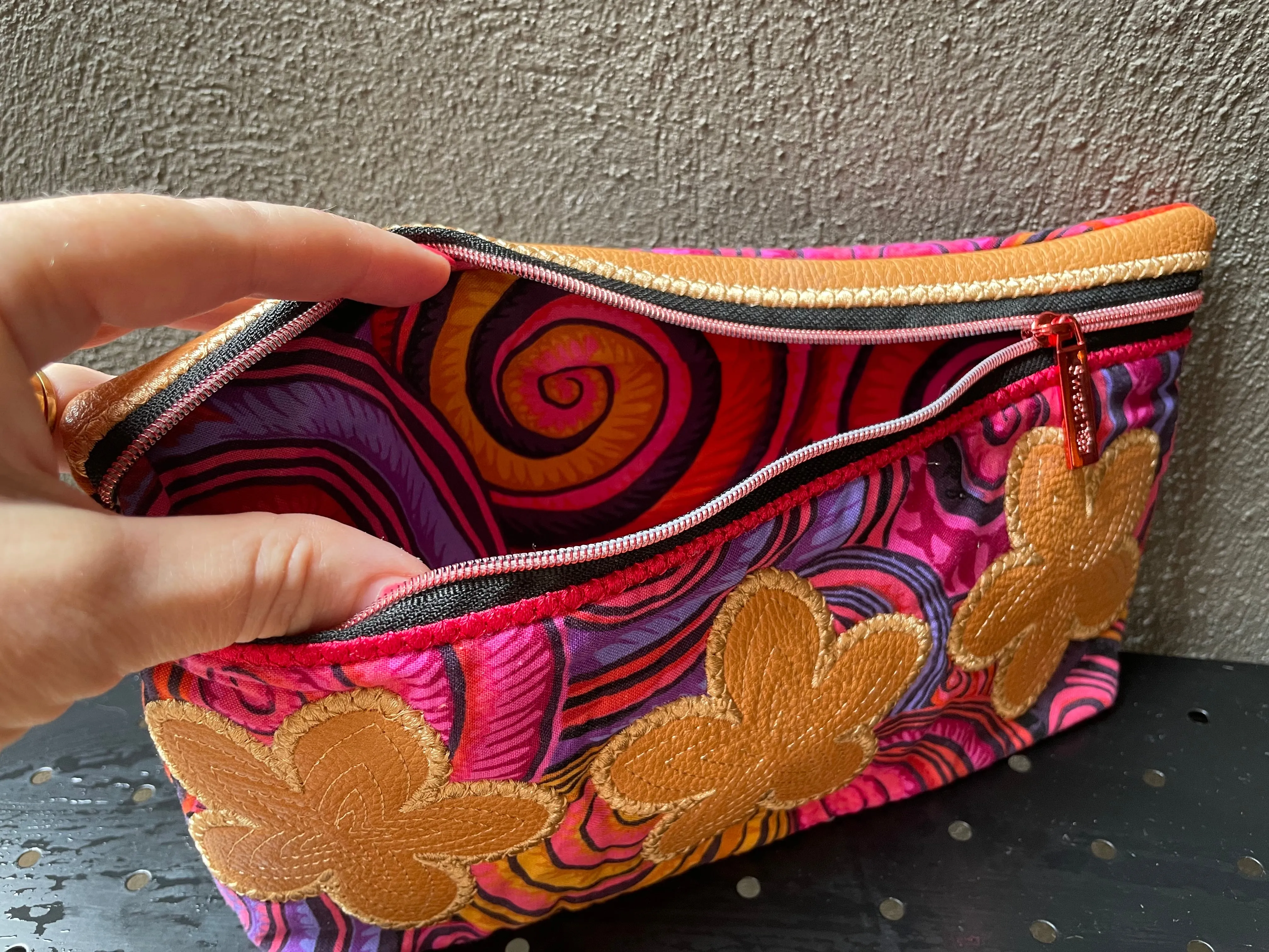 Flower Cosmetic Bag