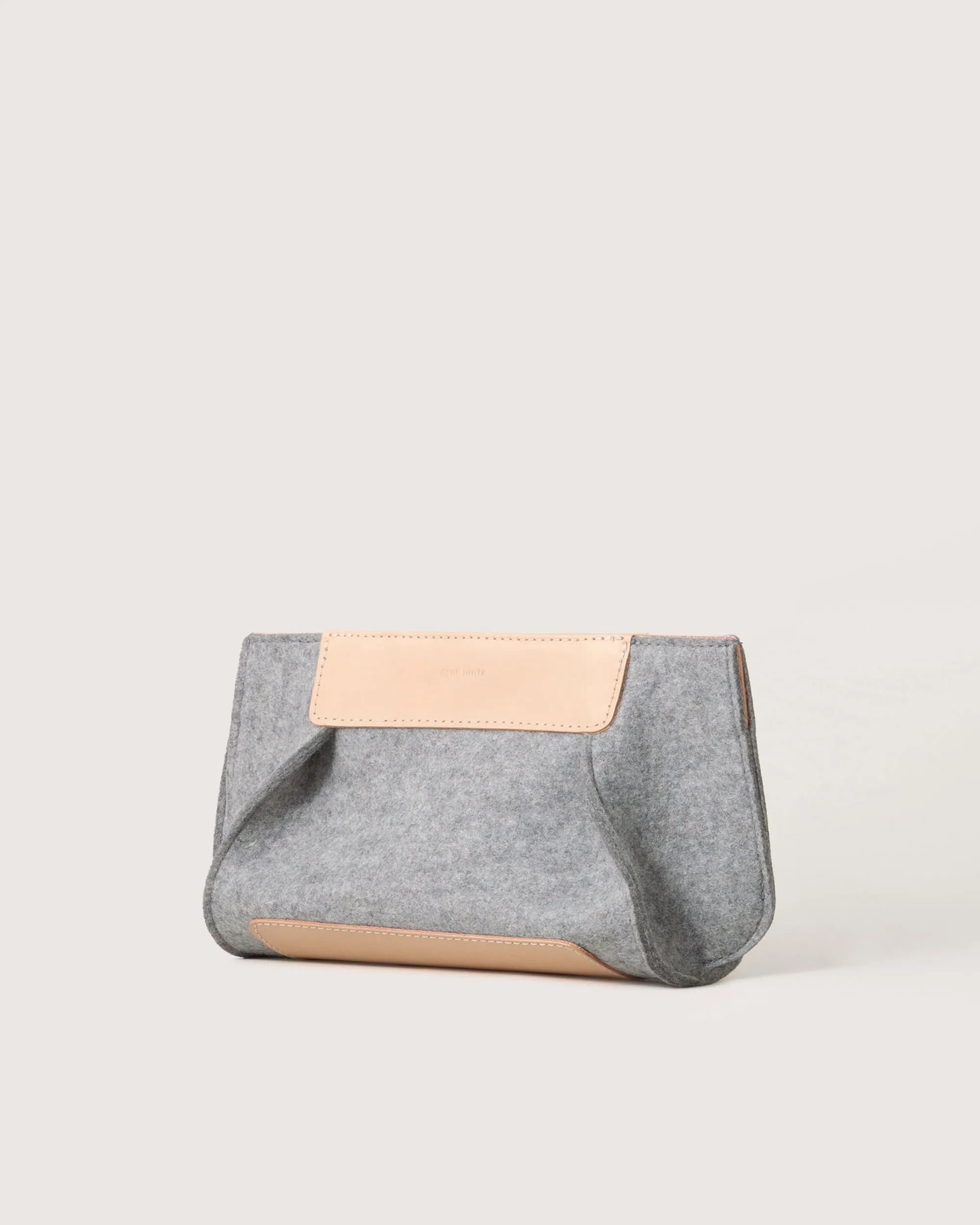 Frankie Merino Wool Clutch